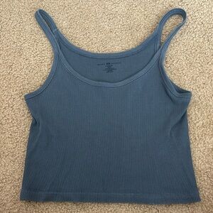 dusty blue brandy melville tank